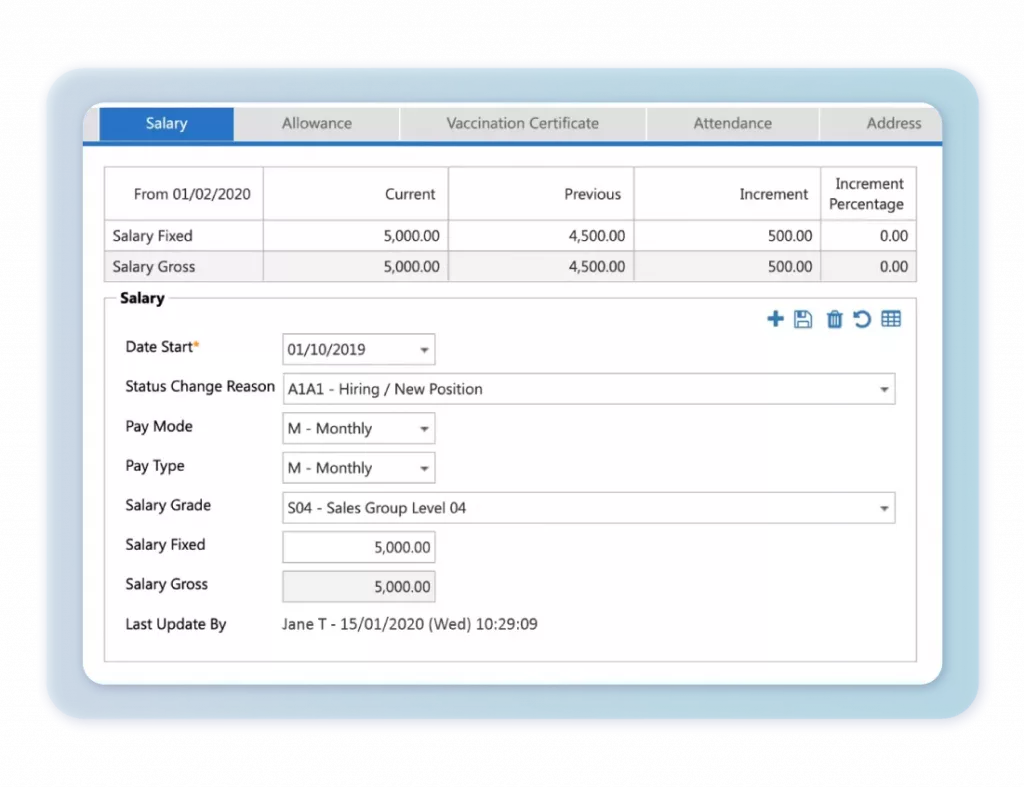 Payroll Scheduling