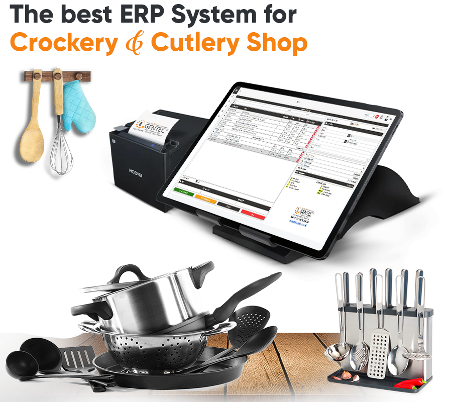 Crockery and Cutlry POS System